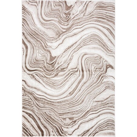 Safavieh 4 x 6 ft. Meadow 500 Contemporary Rectangle Area Rug Brown & Beige MDW564T-4